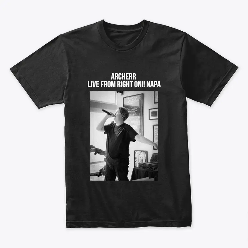 Live from Right On!! Concert Tee